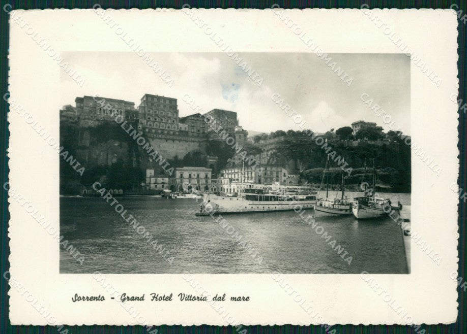 Napoli Sorrento Barche Foto FG cartolina ZK4106 – fronte