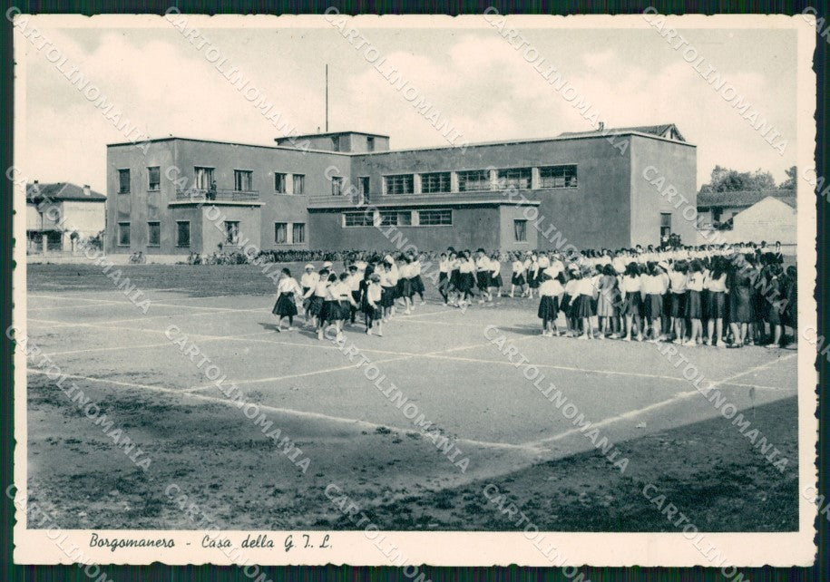 Novara Borgomanero Casa della Gioventù Foto FG cartolina ZK4113 – fronte