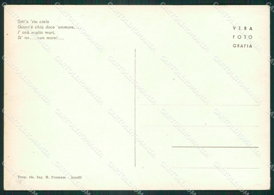 Salerno Amalfi Foto FG cartolina ZK4126 – retro
