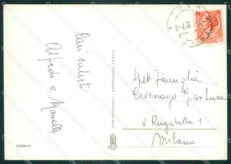 Salerno Amalfi Foto FG cartolina ZK4127 – retro