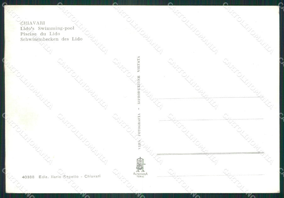 Genova Chiavari Foto FG cartolina ZK4128 – retro