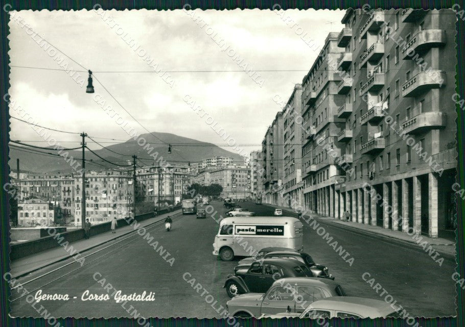 Genova Città Auto Foto FG cartolina ZK4147 – fronte