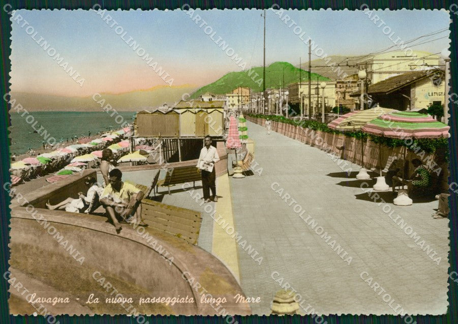 Genova Lavagna Foto FG cartolina ZK4151 – fronte