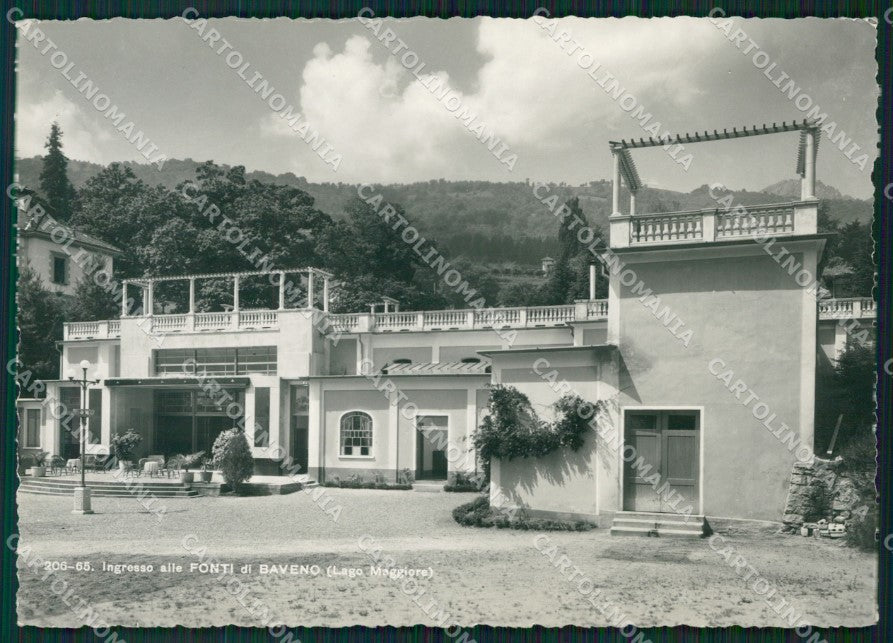 Verbania Baveno Foto FG cartolina ZK4158 – fronte