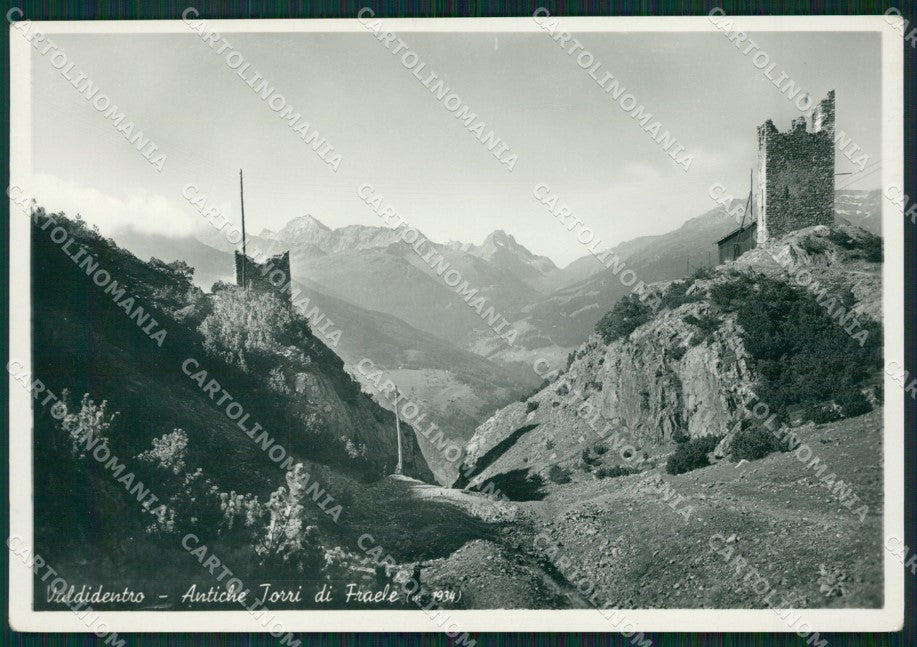 Sondrio Valdidentro Fraele Foto FG cartolina ZK4159 – fronte