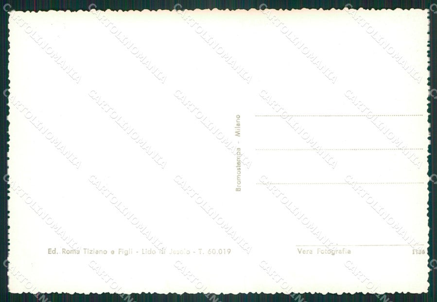 Venezia Jesolo Lido di Foto FG cartolina ZK4165 – retro