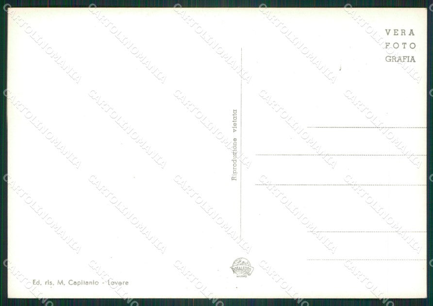 Bergamo Lovere Foto FG cartolina ZK4177 – retro