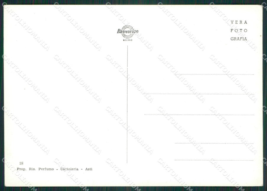 Asti Città Vespa Auto Foto FG cartolina ZK4188 – retro