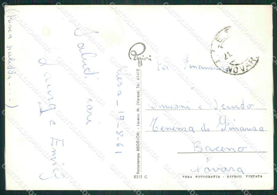 Novara Lesa Foto FG cartolina ZK4191 – retro