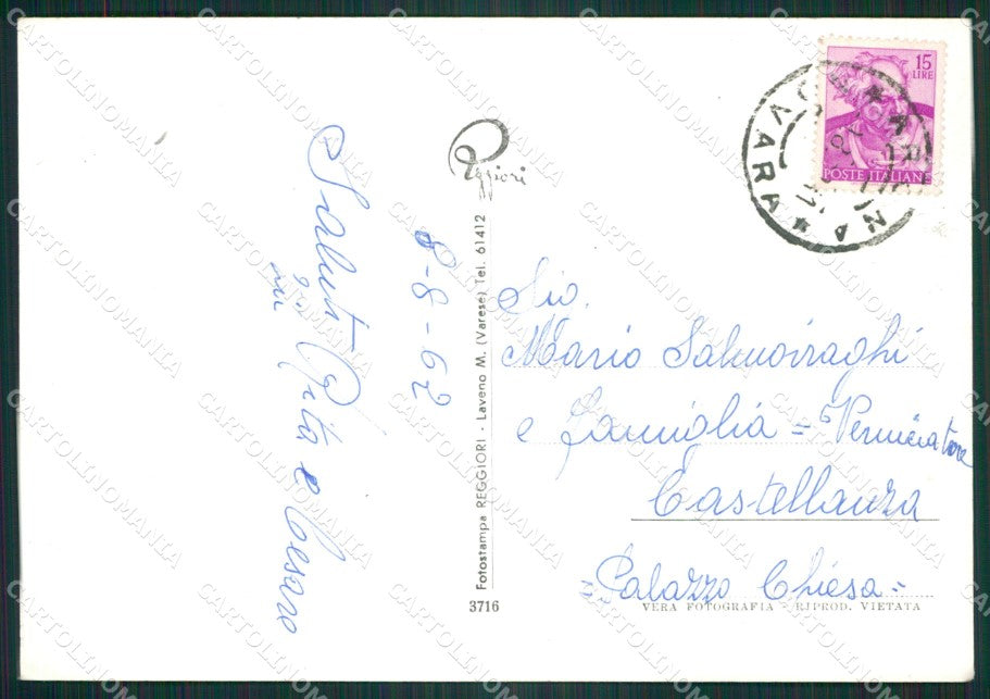 Novara Arona Foto FG cartolina ZK4193 – retro