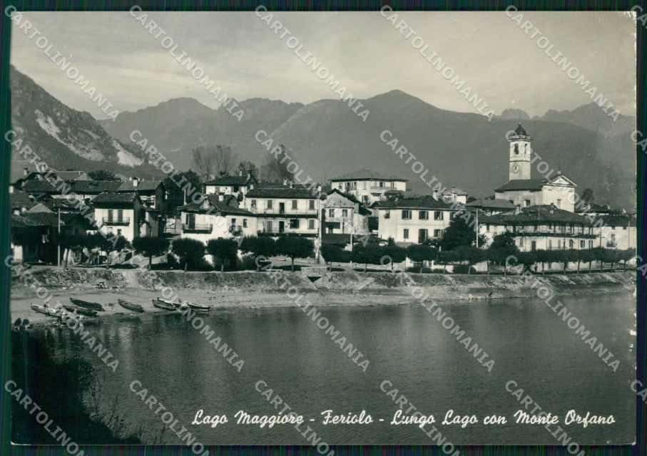 Verbania Baveno Feriolo Foto FG cartolina ZK4195 – fronte