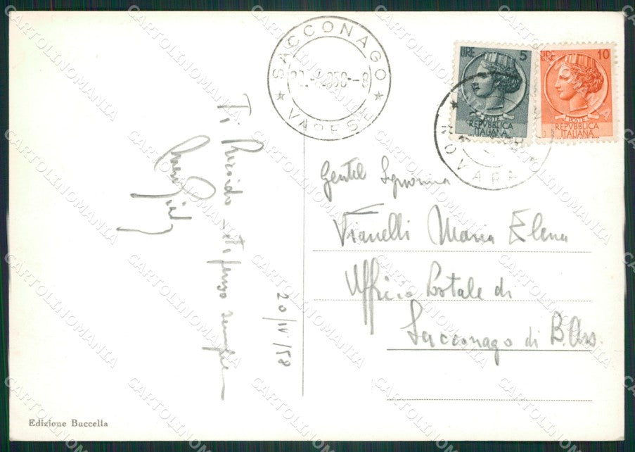 Verbania Baveno Feriolo Foto FG cartolina ZK4195 – retro