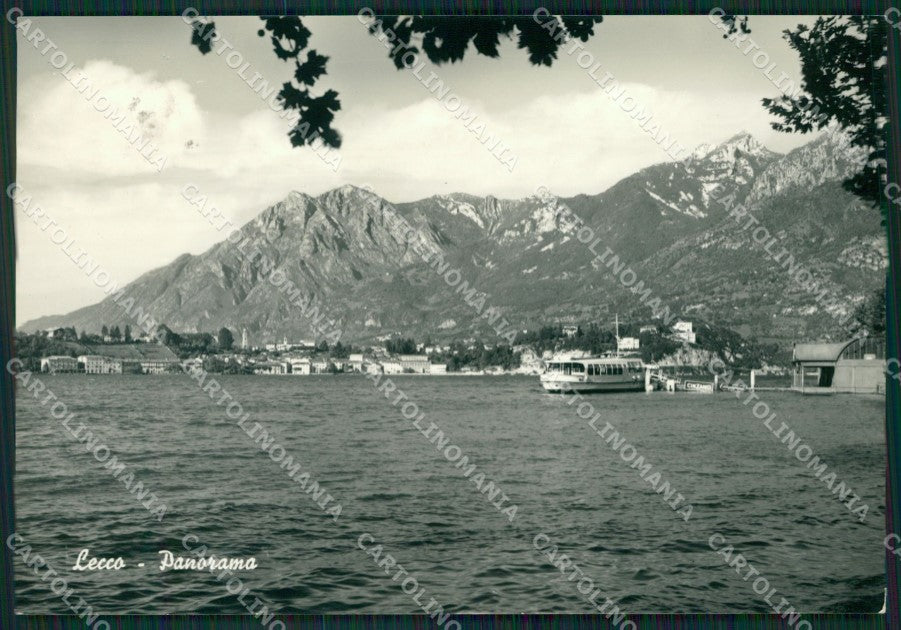 Lecco Città Battello Foto FG cartolina ZK4210 – fronte