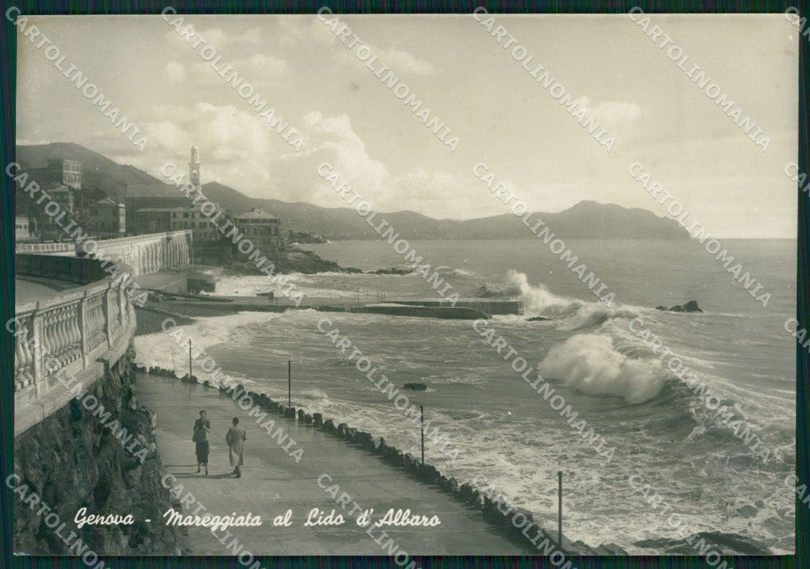 Genova Lido D'Albaro Foto FG cartolina ZK4237 – fronte