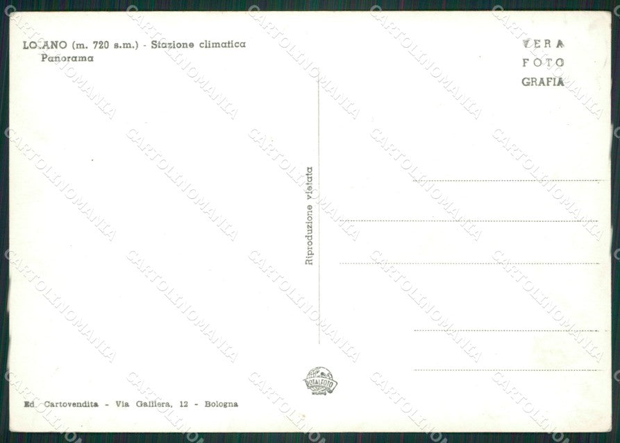 Bologna Loiano Foto FG cartolina ZK4243 – retro