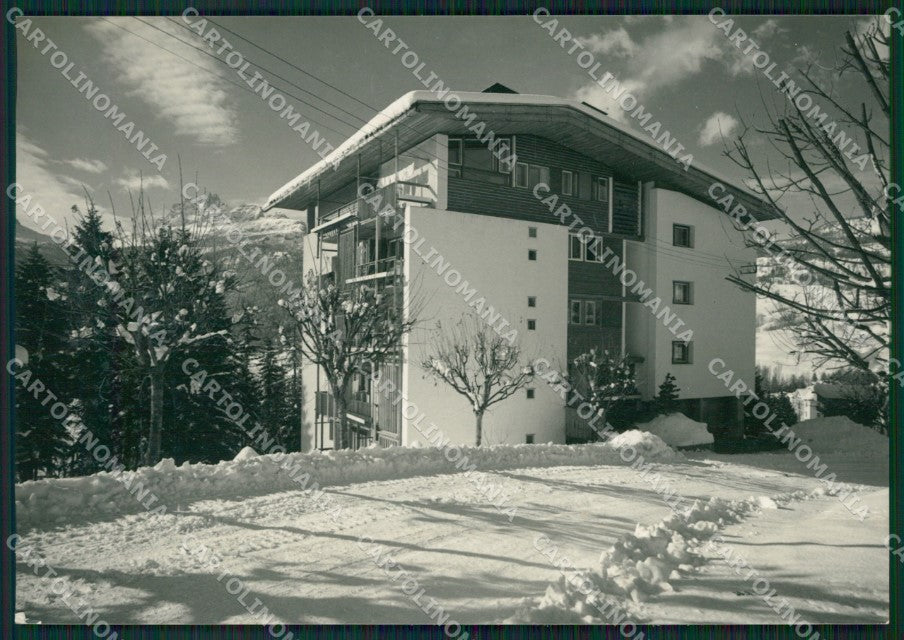 Bolzano Cortina Nevicata Foto FG cartolina ZK4244 – fronte