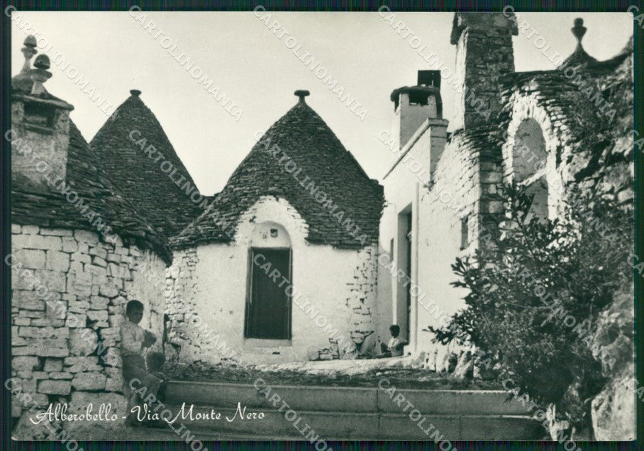 Bari Alberobello Trulli Foto FG cartolina ZK4252 – fronte