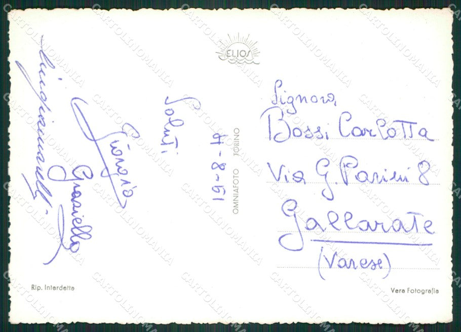 Lucca Viareggio Barche Foto FG cartolina ZK4265 – retro