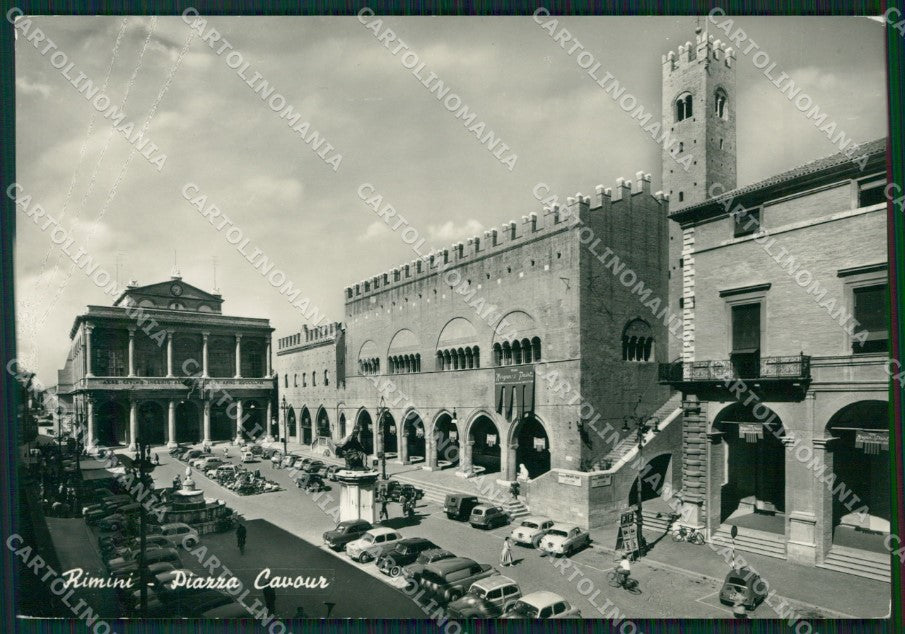 Rimini Città Auto Foto FG cartolina ZK4268 – fronte