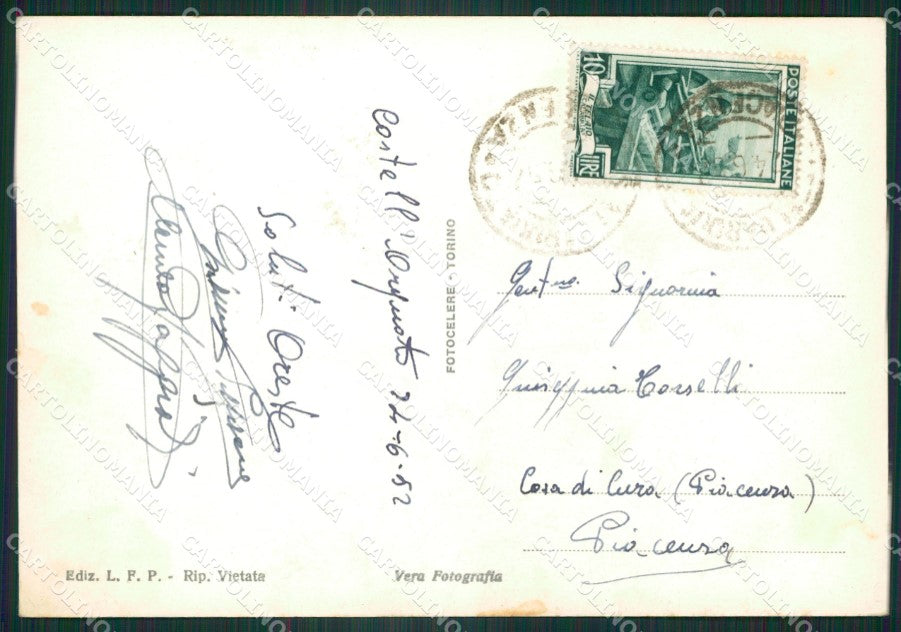 Piacenza Castell'Arquato PIEGHINA Foto FG cartolina ZK4292 – retro