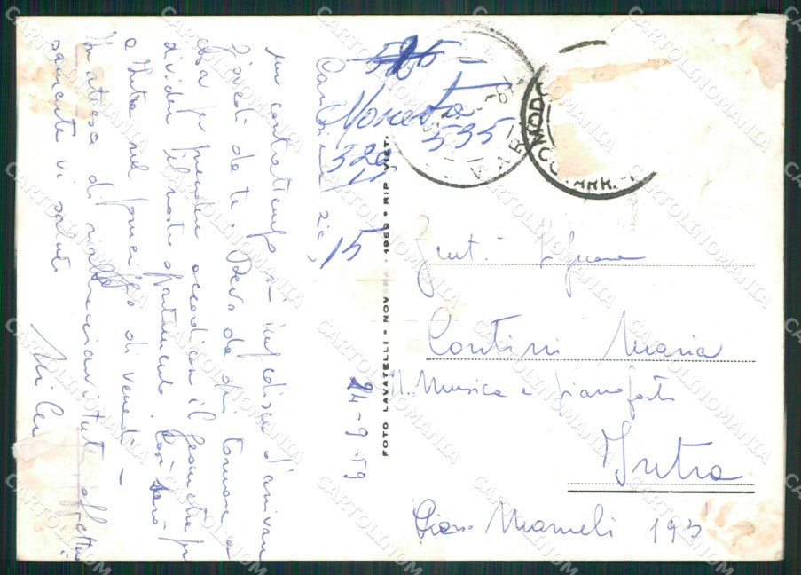 Verbania Craveggia COLLA Foto FG cartolina ZK4321 – retro
