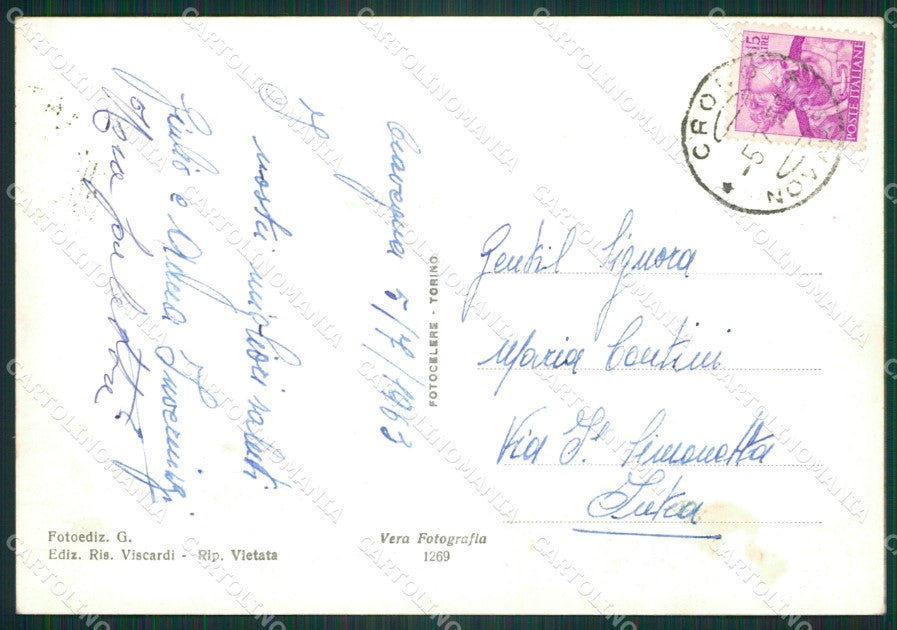 Verbania Crodo Cravegna Foto FG cartolina ZK4323 – retro