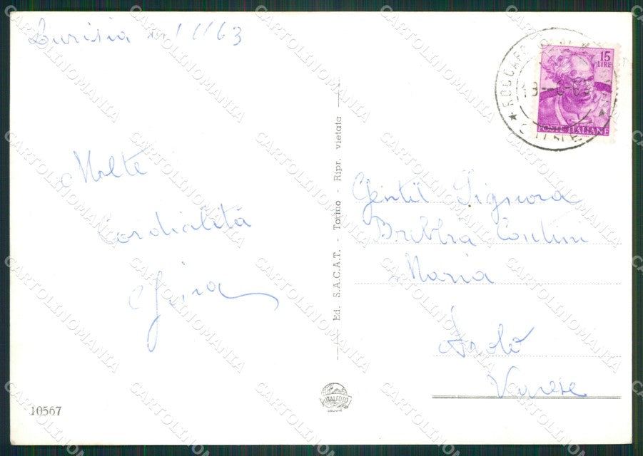 Cuneo Roccaforte Mondovì Lurisia Foto FG cartolina ZK4324 – retro