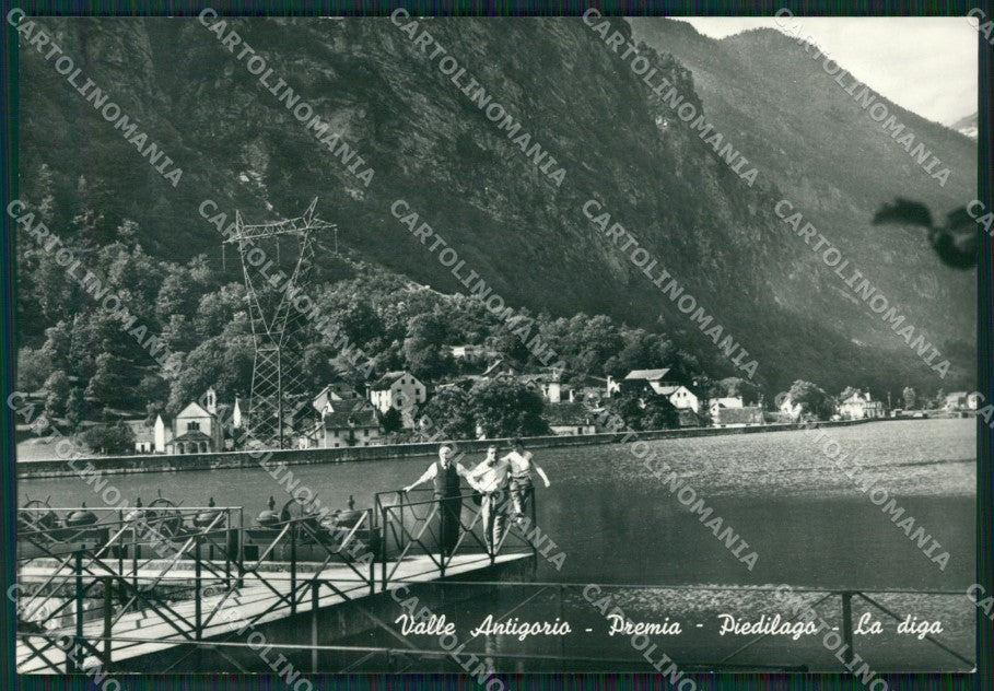 Verbania Premia Piedilago Diga Foto FG cartolina ZK4325 – fronte