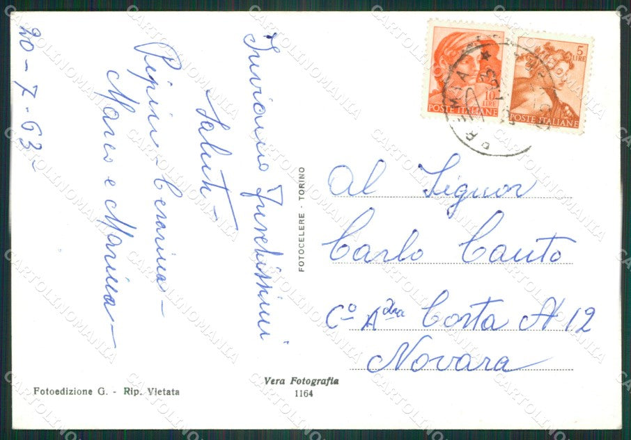 Verbania Premia Piedilago Diga Foto FG cartolina ZK4325 – retro