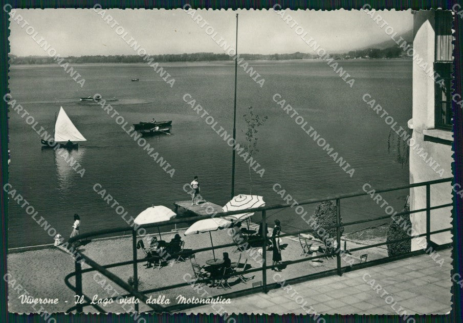 Biella Viverone Barca Foto FG cartolina ZK4331 – fronte