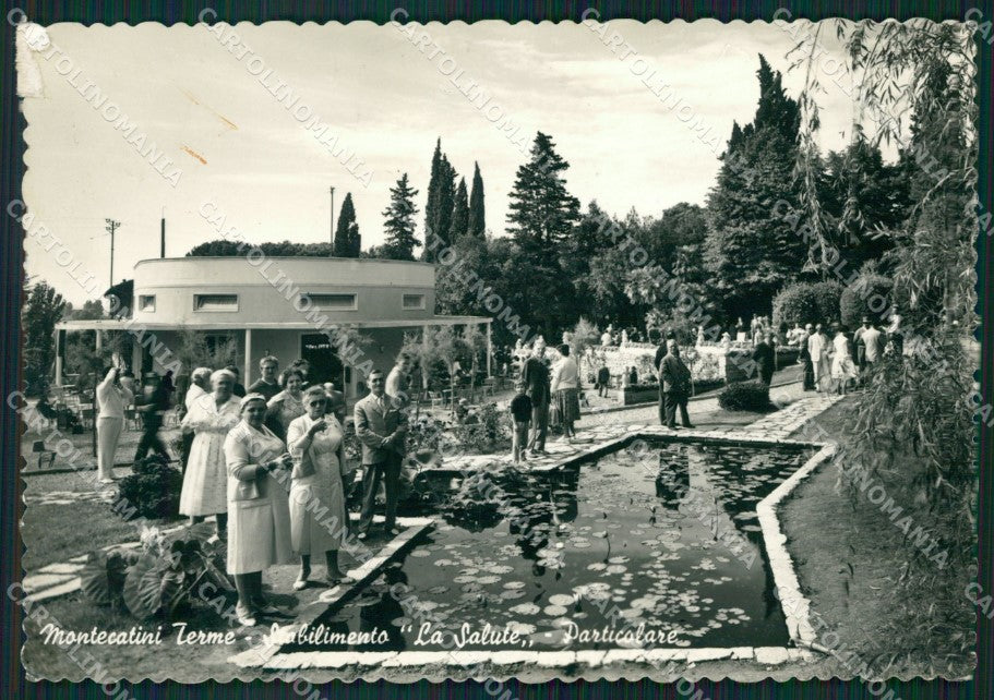 Pistoia Montecatini Terme Stabilimento La Salute COLLA Foto FG cartolina ZK4337 – fronte