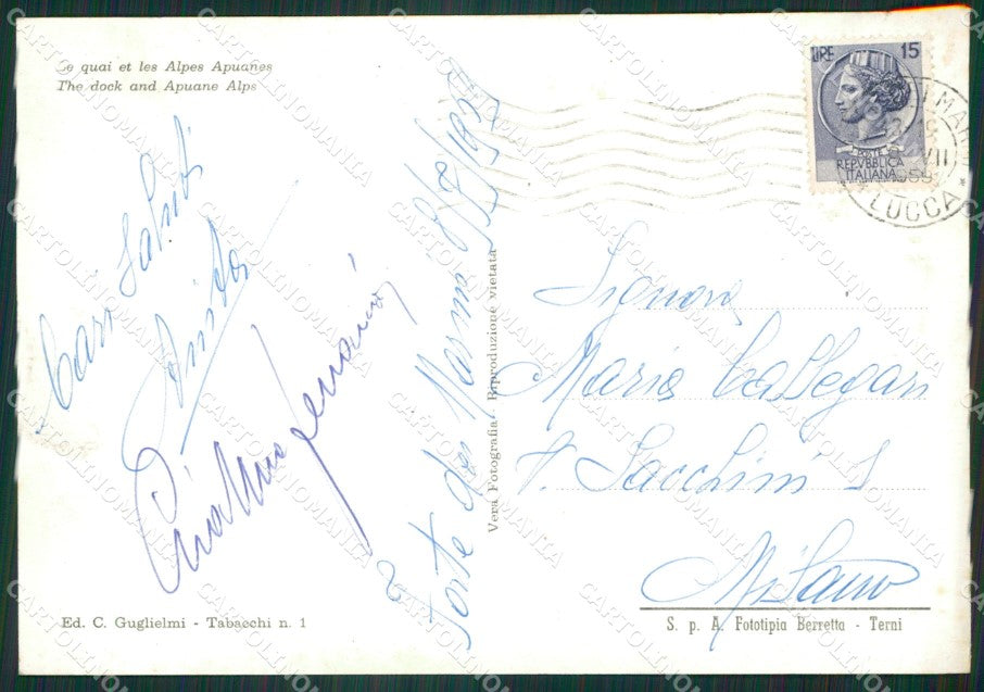 Lucca Forte dei Marmi PIEGHINA Foto FG cartolina ZK4346 – retro