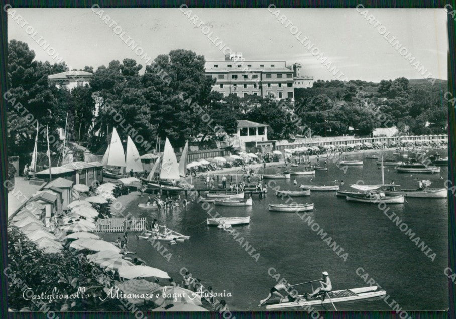 Livorno Rosignano Marittimo Castiglioncello Barche Foto FG cartolina ZK4349 – fronte