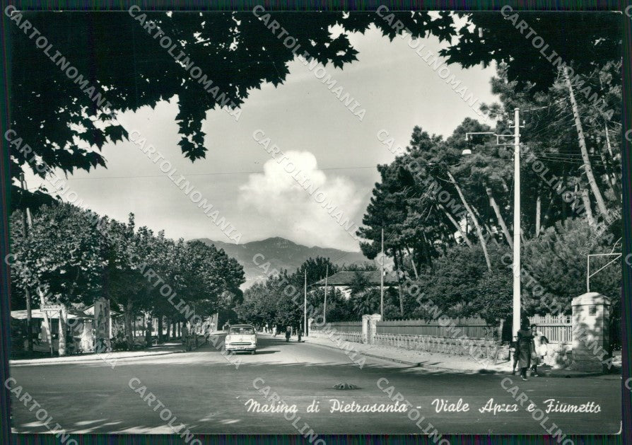 Lucca Pietrasanta Marina di Auto Foto FG cartolina ZK4355 – fronte