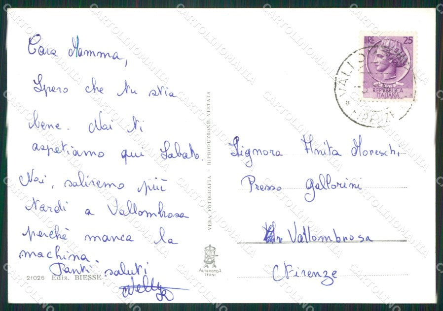 Arezzo Città Foto FG cartolina ZK4378 – retro