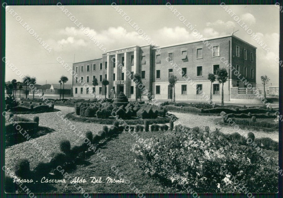 Pesaro Città Caserma Aldo Del Monte Foto FG cartolina ZK4393 – fronte