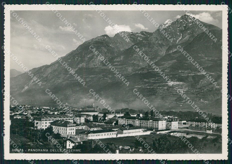Aosta Città Foto FG cartolina ZK4394 – fronte