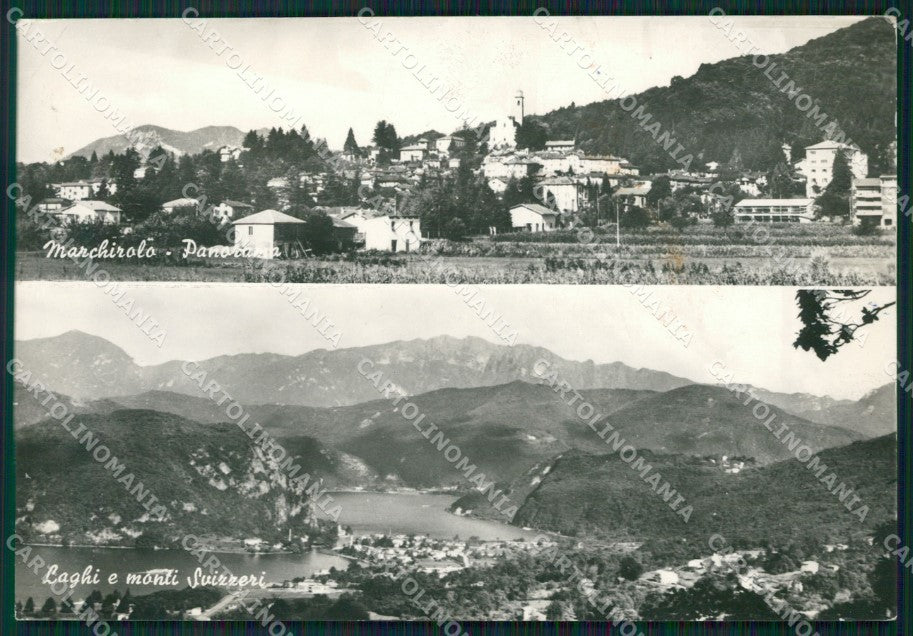 Varese Marchirolo PIEGATA Foto FG cartolina ZK4396 – fronte