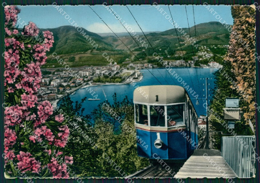 Como Brunate Funicolare PIEGHINA Foto FG cartolina ZK4405 – fronte