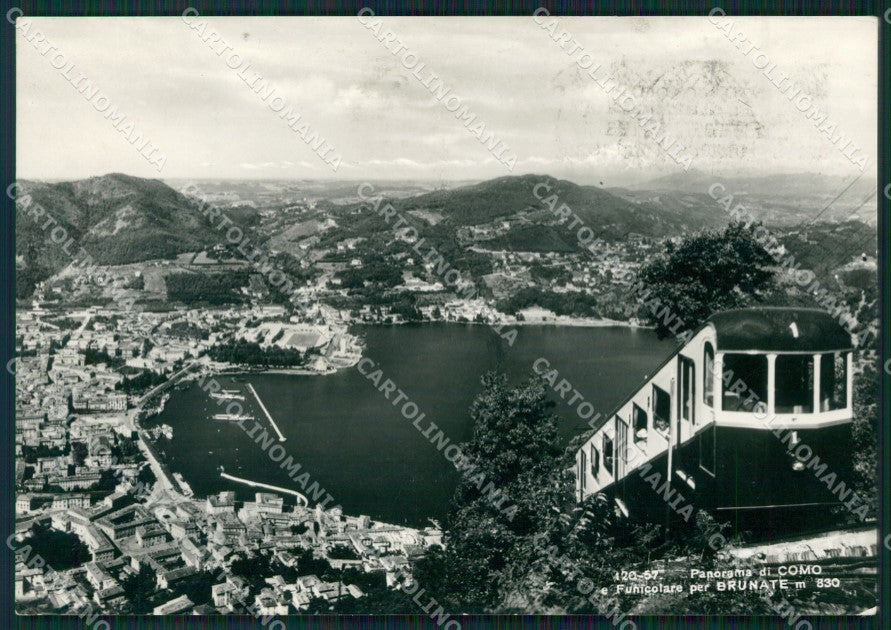 Como Città Funicolare Brunate Foto FG cartolina ZK4409 – fronte