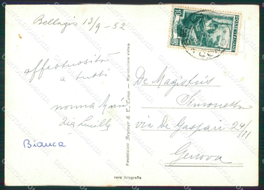 Como Città Manzoni Foto FG cartolina ZK4410 – retro