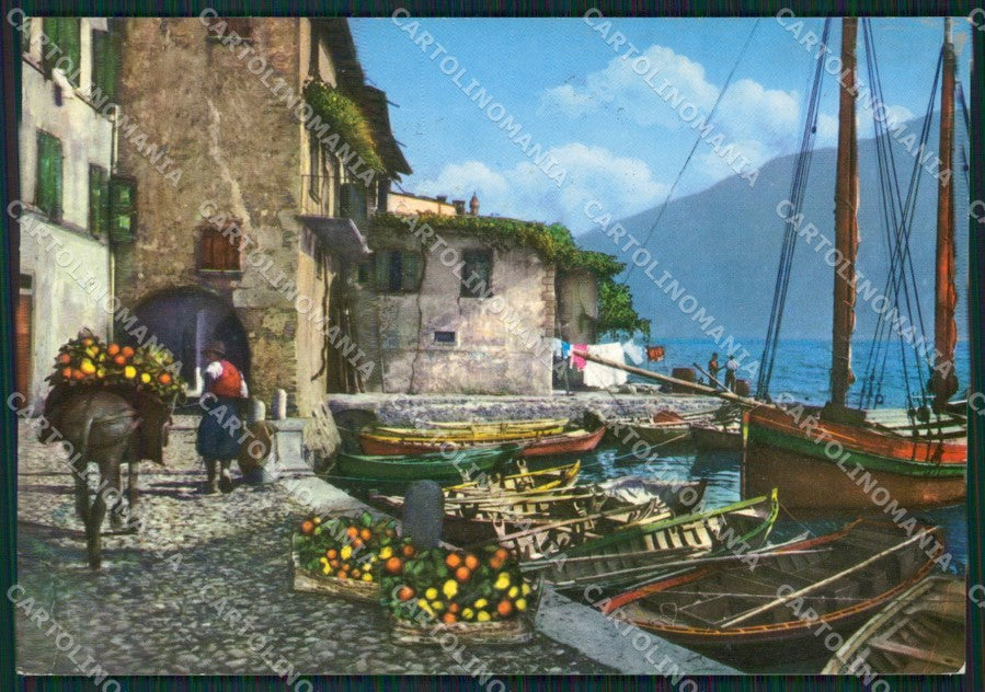 Brescia Limone sul Garda Foto FG cartolina ZK4414 – fronte