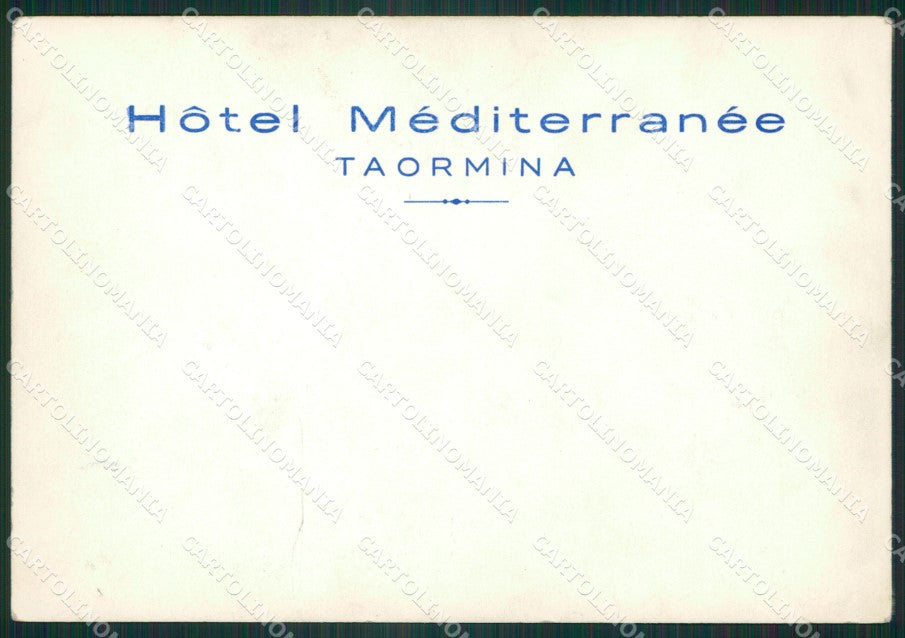 Messina Taormina Foto FG cartolina ZK4429 – retro