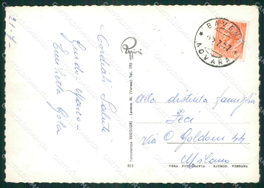 Verbania Baveno Foto FG cartolina ZK4443 – retro