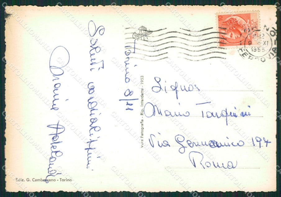 Torino Città Foto FG cartolina ZK4453 – retro