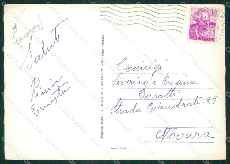 Padova Abano Terme Foto FG cartolina ZK4460 – retro