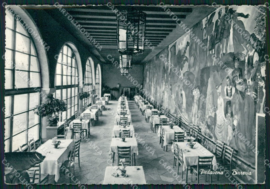 Belluno Pedavena Birreria PIEGHINA Foto FG cartolina ZK4461 – fronte
