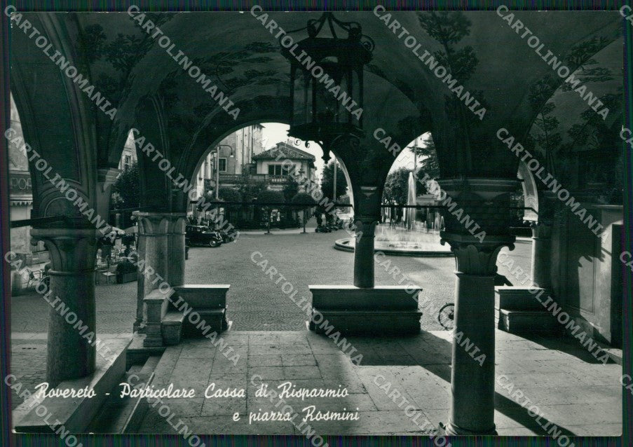 Trento Rovereto Cassa di Risparmio Foto FG cartolina ZK4466 – fronte