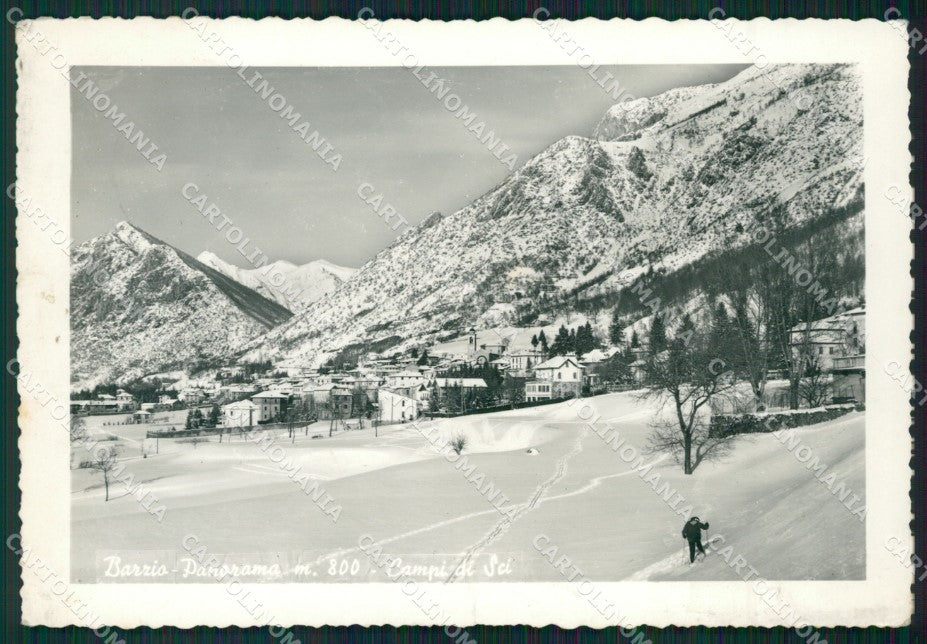 Lecco Barzio Sci Neve Foto FG cartolina ZK4474 – fronte