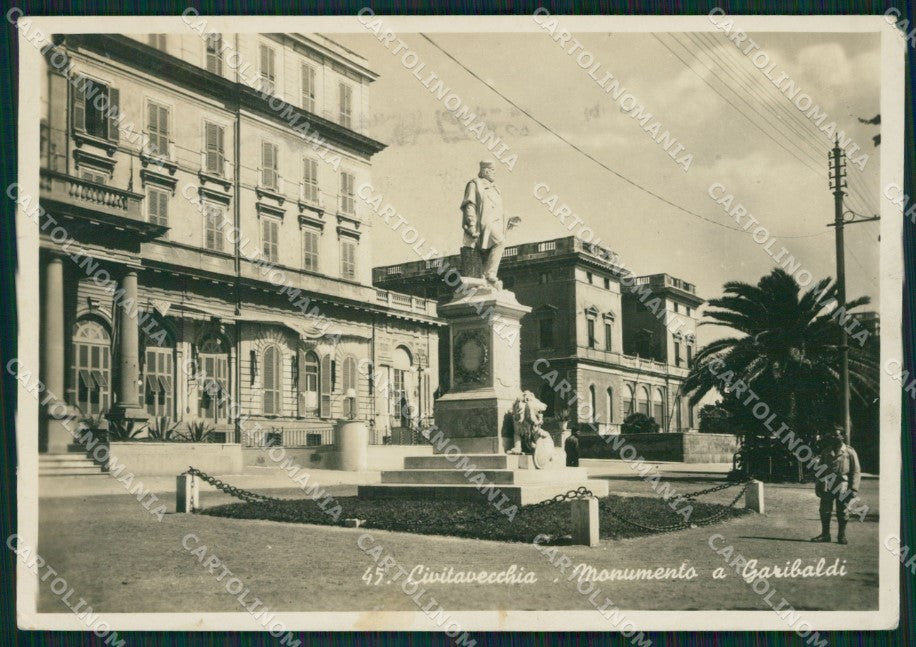 Roma Civitavecchia Garibaldi Foto FG cartolina ZK4479 – fronte